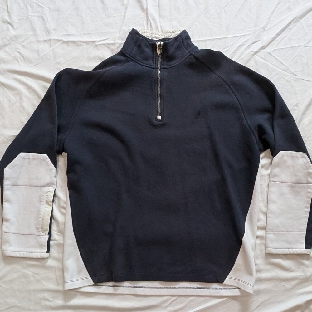 Nautica Two-Tone Quarter-Zip